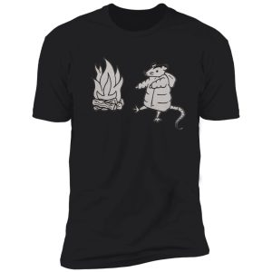 chilly possum by the campfire shirt