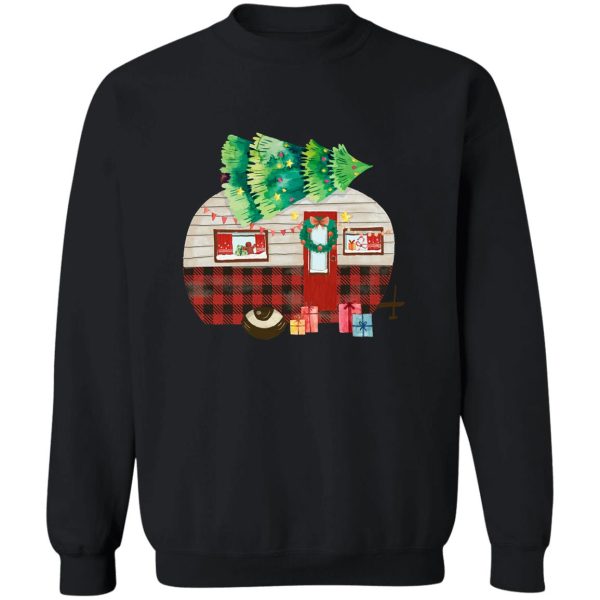 christmas rv camper sweatshirt