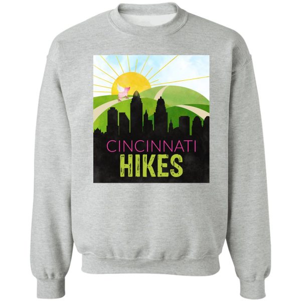 cincinnati hikes full logo sweatshirt