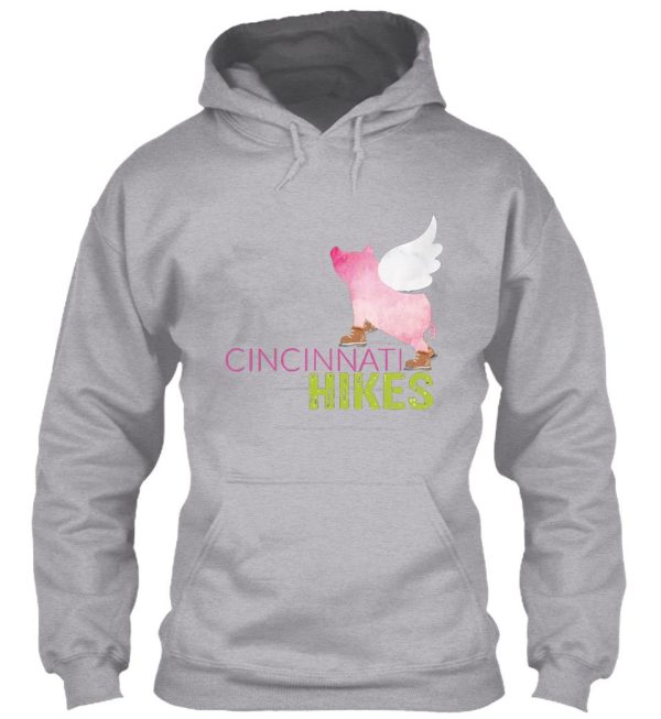 cincinnati hikes pig and title hoodie