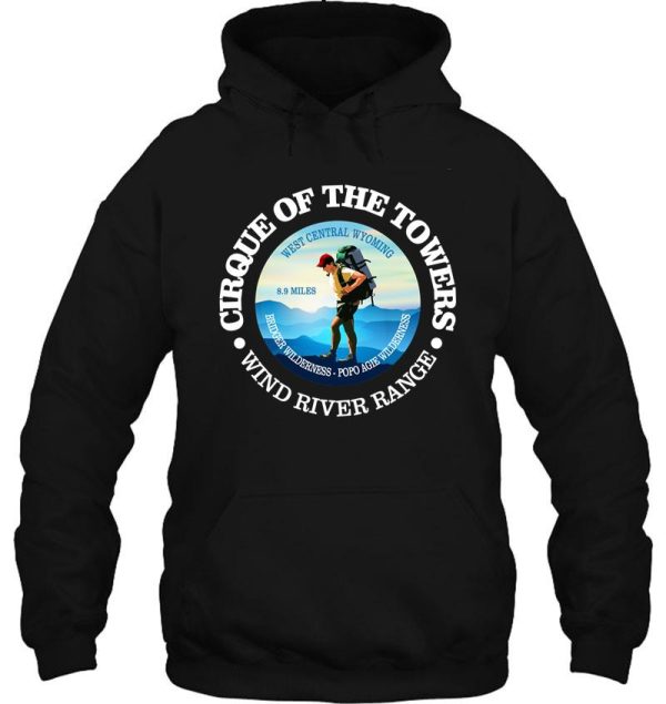 cirque of the towers (c) hoodie