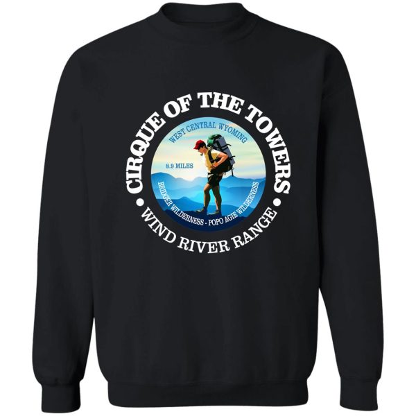 cirque of the towers (c) sweatshirt