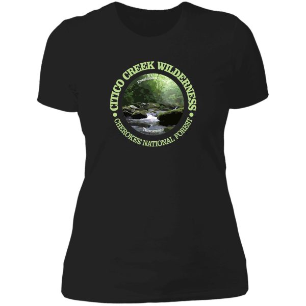 citico creek wilderness (wa) lady t-shirt