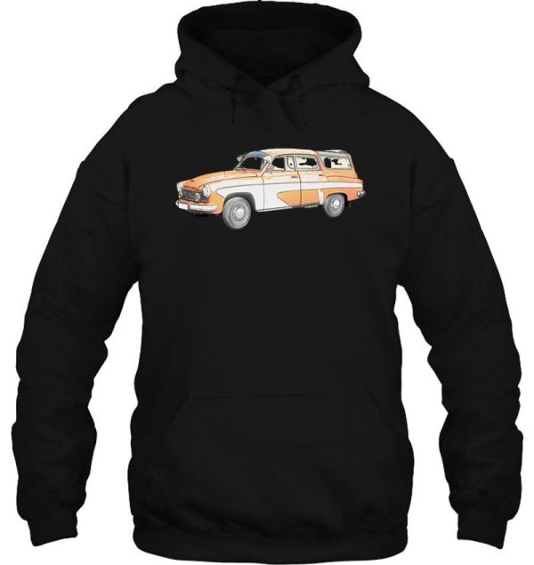 classic camper car hoodie