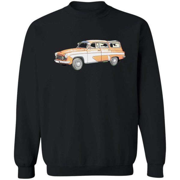 classic camper car sweatshirt