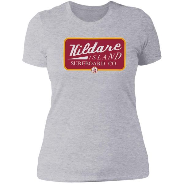 classic summer-kildare island surf co lady t-shirt