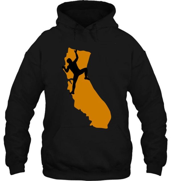 climb local. california. climbing hoodie