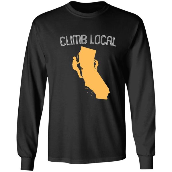 climb local. california. climbing long sleeve