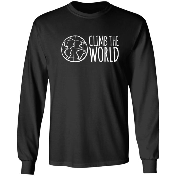 climb the world long sleeve