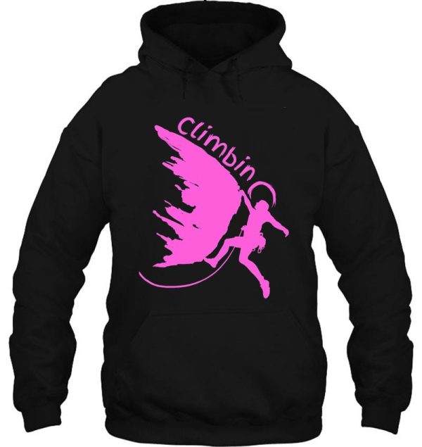 climber girl hoodie