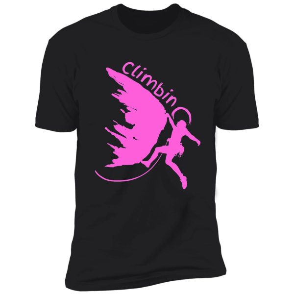 climber girl shirt