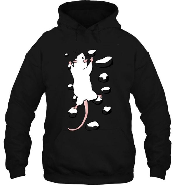 climber rat hoodie