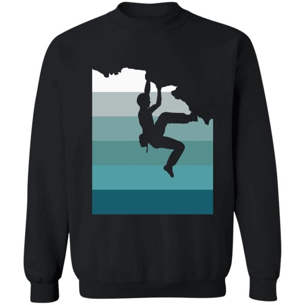 climbing bouldering sweatshirt