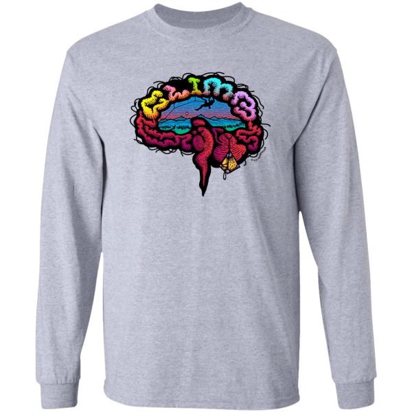 climbing brain anatomy rock climbing bouldering long sleeve