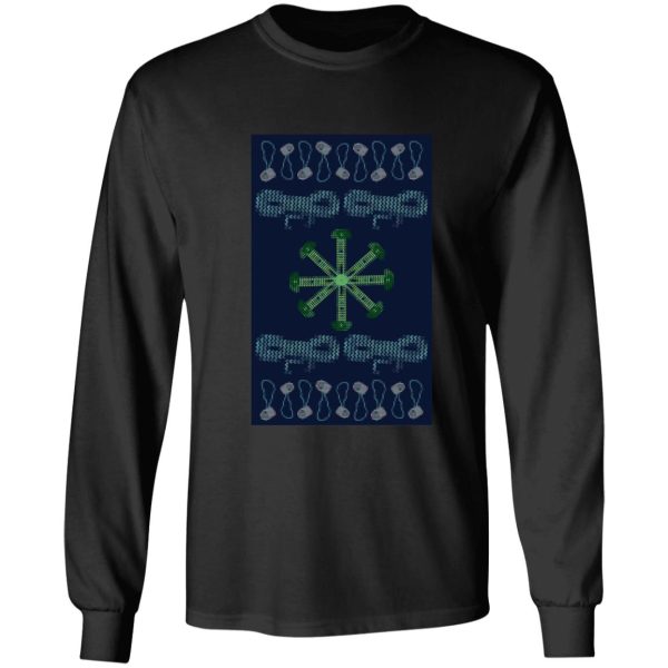 climbing christmas jumper long sleeve