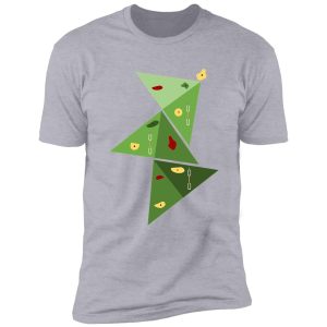 climbing christmas tree shirt