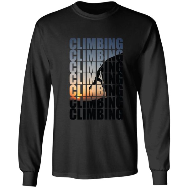 climbing climbing climbing! long sleeve