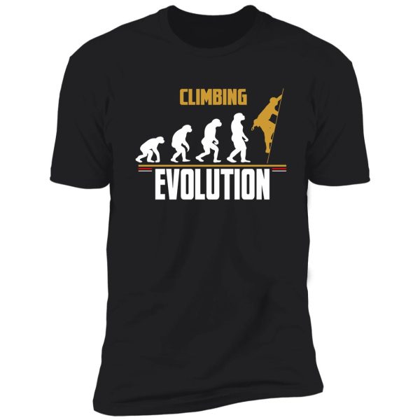 climbing evolution shirt