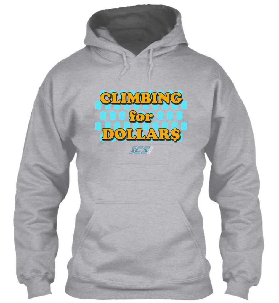 Climbing For Dollars The Running Man TShirt