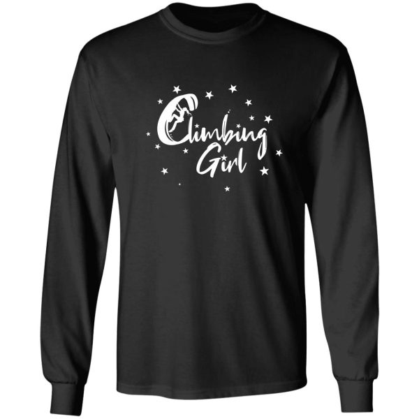 climbing girl climbing gift climbing sport long sleeve