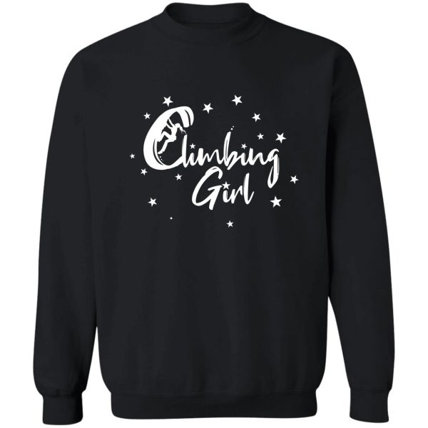 climbing girl climbing gift climbing sport sweatshirt