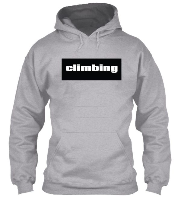 climbing hoodie