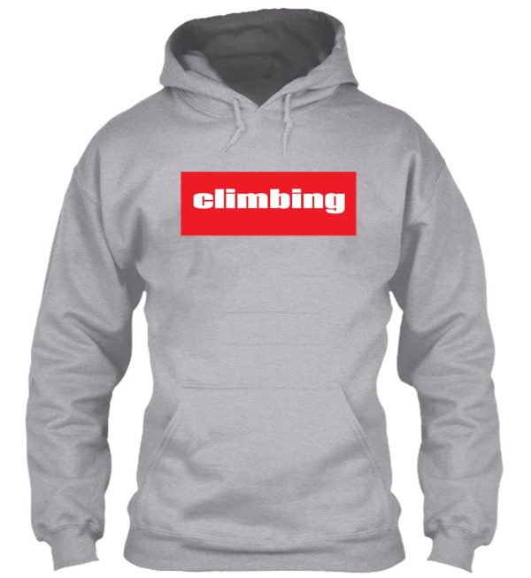 climbing hoodie