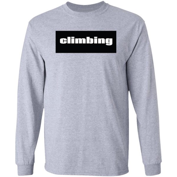 climbing long sleeve