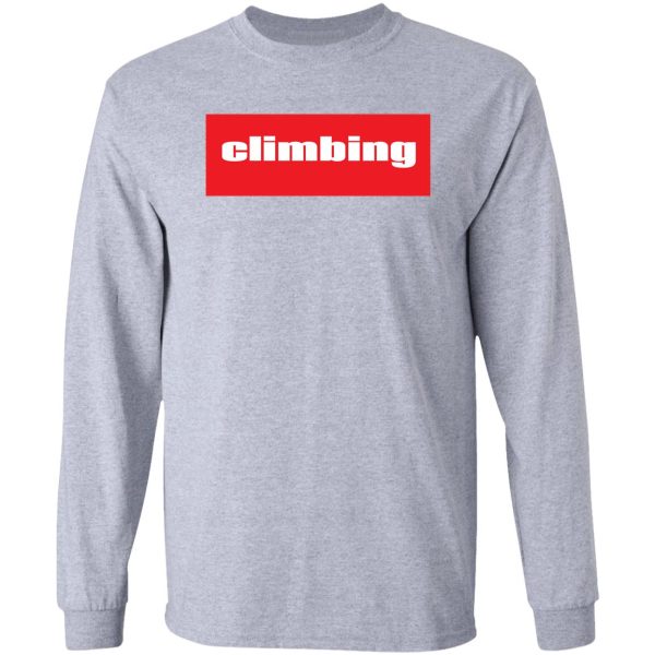 climbing long sleeve