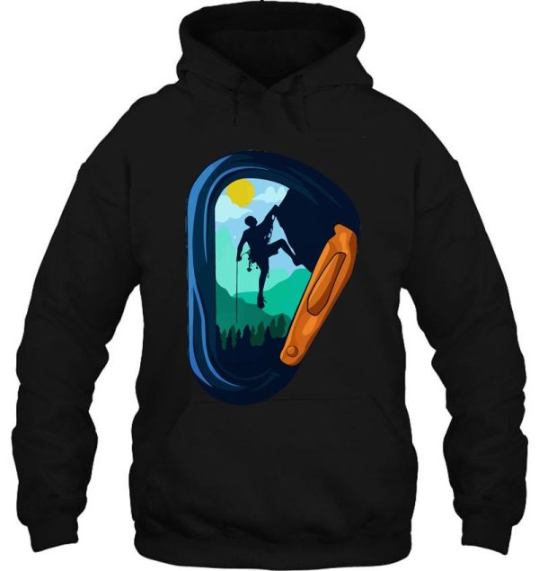 climbing man hoodie