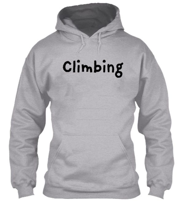 climbing & outdoor adventure hoodie