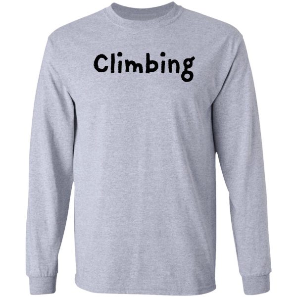 climbing & outdoor adventure long sleeve