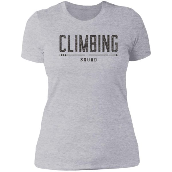 climbing squad lady t-shirt