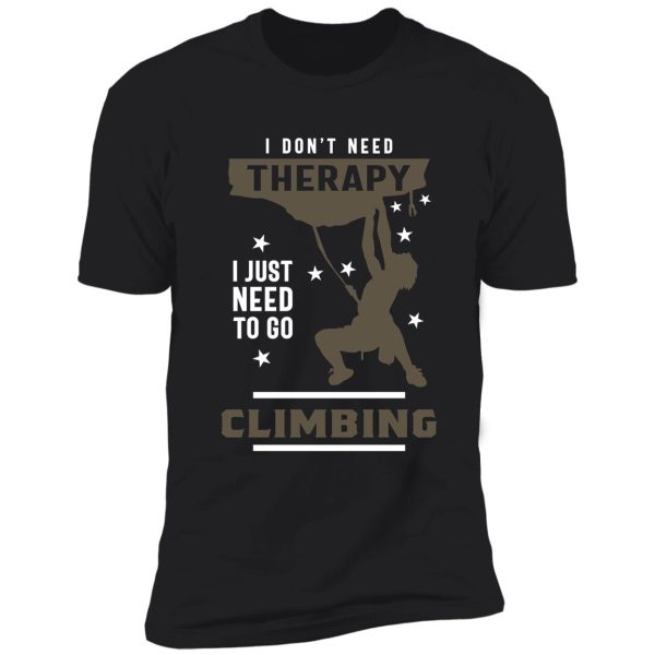 climbing therapy shirt