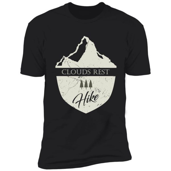 clouds rest california mountain hike shirt