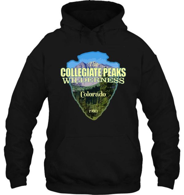 collegiate peaks wilderness (arrowhead) hoodie