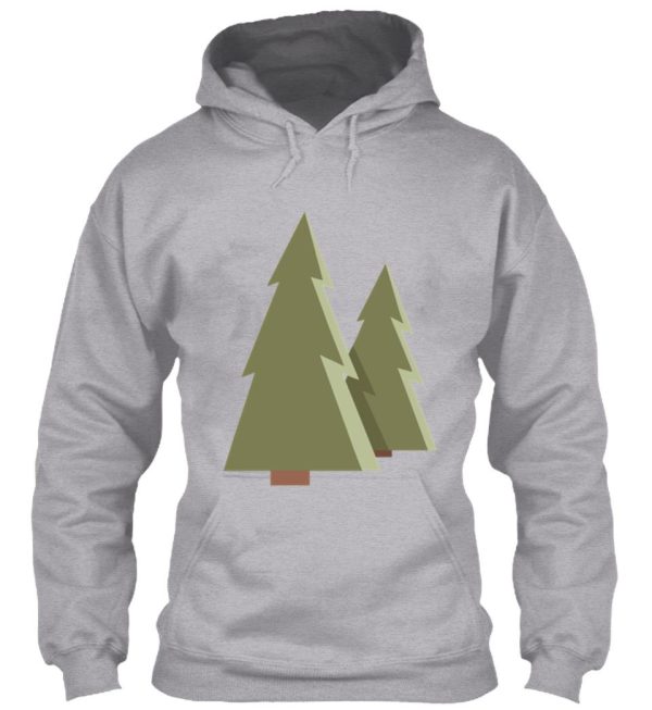 color block trees hoodie