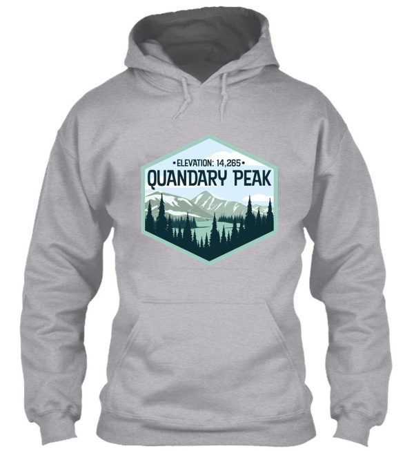 colorado 14ers quandary peak hoodie