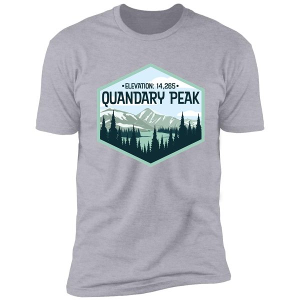 colorado 14ers: quandary peak shirt