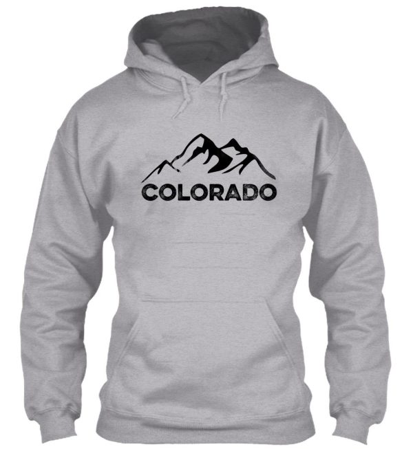 colorado & camper hiker hoodie