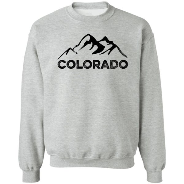 colorado & camper hiker sweatshirt