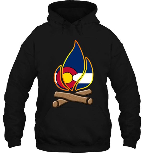 colorado campfire hoodie