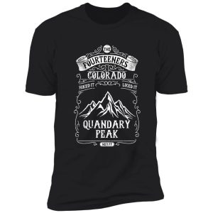 colorado mountain-fourteeners-hiking-quandary peak shirt