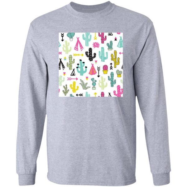 colorful camping long sleeve