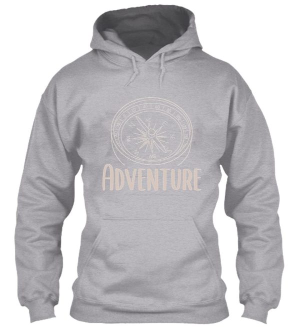 compass lettering hoodie