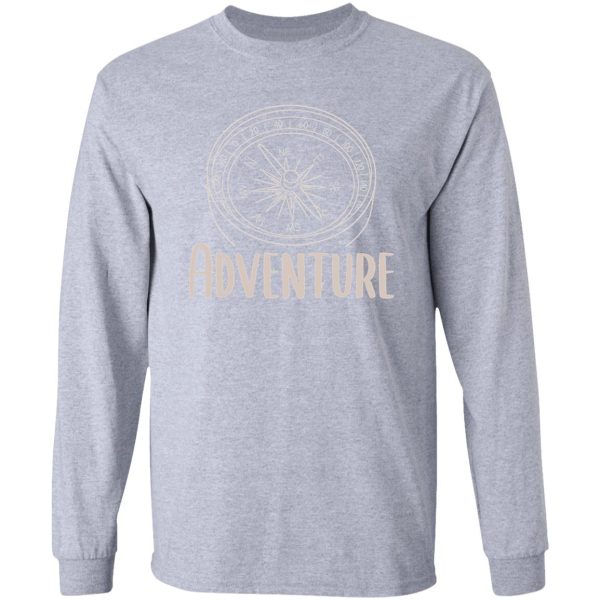 compass lettering long sleeve