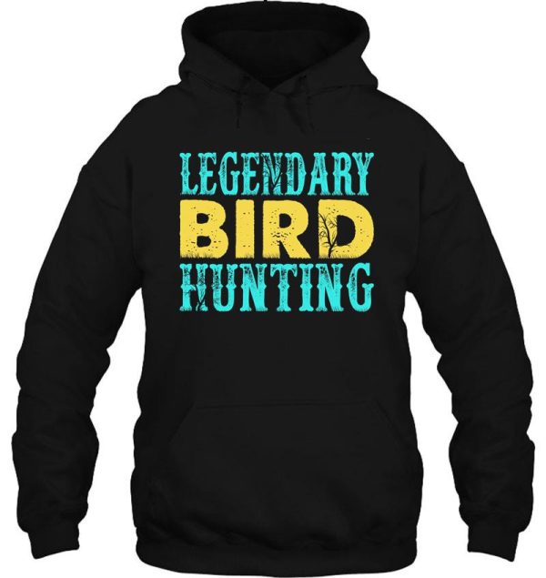 cool bird hunting design hoodie