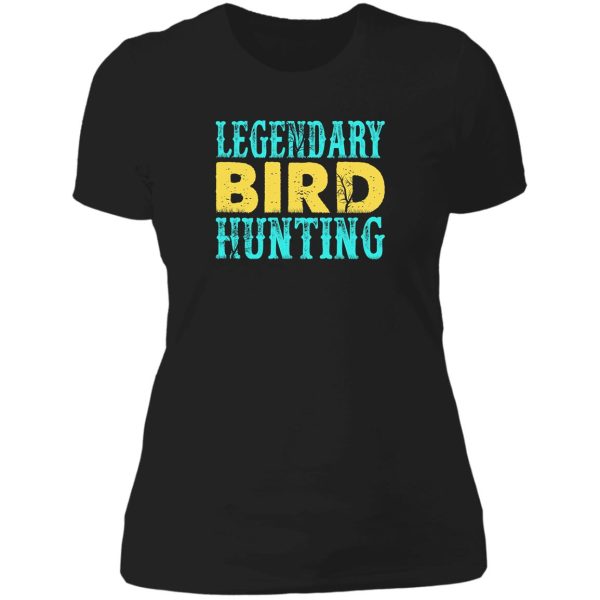 cool bird hunting design lady t-shirt