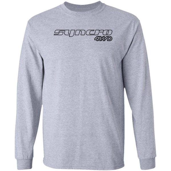 cool logo vanagon t3 syncro puch transporter long sleeve
