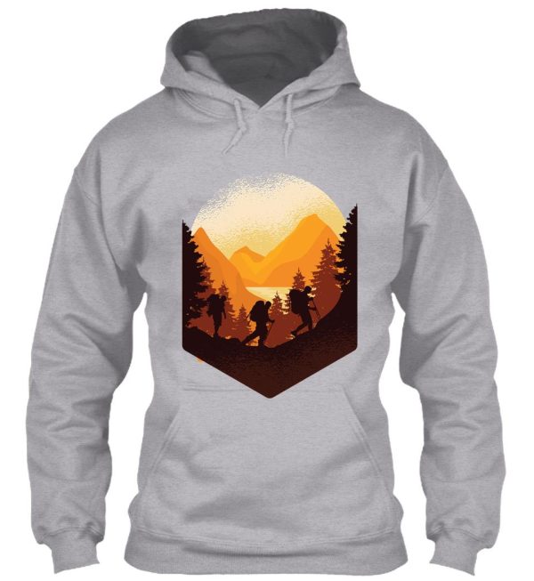 cool mountain hiking hoodie